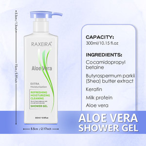 Nettoyant pour le corps en vrac <span class=keywords><strong>Aloe</strong></span> <span class=keywords><strong>Vera</strong></span> éclaircissant propre hydratant nourrissant nettoyant pour le corps de marque privée parfum exfoliant <span class=keywords><strong>gel</strong></span> douche bain - Product Image 6