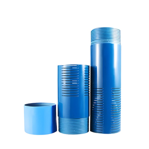 Tubos de plástico UPVC Premium 2 "<span class=keywords><strong>4</strong></span>" 6 "Tubos de pozo DN40 a DN400 Filtro roscado ranurado Opciones ranuradas Material de PVC - Product Image 5