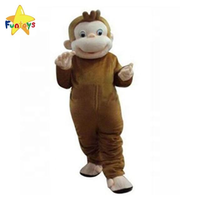 Calidad disfraz de Curious George para Compradores Empresariales