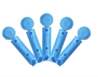Aiguilles médicales jetables de lancette de sang de torsion 30G Instrument stérile de lancette de sang de torsion 28G