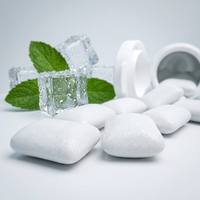Natuurlijke smaak Xylitol Suiker-vrije Kauwgom Cafeïne L-Theanine B-Vitamines Nootropisch Zakje OEM Merk Fabrieksdirect