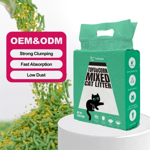 Super Fast Clumping Non Stick Bottom <b>Tofu</b> Corn Mixed <b>Cat</b> <b>Litter</b> 99% Dust Free Odor Lock Flushable <b>Bulk</b> Wholesale <b>Cat</b> <b>Litter</b> - Product Image 1