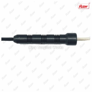 Electrodo Monopolar Laparoscópico de 5 mm x 330 mm, Instrumento Quirúrgico Reutilizable de Acero Inoxidable para Procedimientos Mínimamente Invasivos - Product Image 3