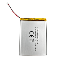 Batterie au lithium polymère rechargeable en gros, petite taille 506080, 3000 mAh, 3,7 V, haute et basse température, batteries Lipo rechargeables
