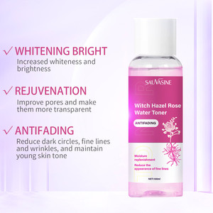 Tóner Facial blanqueador y reafirmante, extracto de rosa, pulverizador de vapor, <span class=keywords><strong>agua</strong></span> rosa, OEM/ODM - Product Image 3