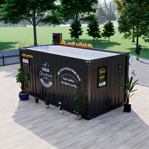 Caffetteria Portatile in Container da 20 Piedi - Bar Mobile Personalizzato e Chiosco Pop-up - Product Image 4