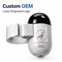 Traceur GPS Quotidien pour Pigeons – Bague de Pied avec Enregistrement de Trajectoire de Vol et Données de Nidification pour les Amateurs