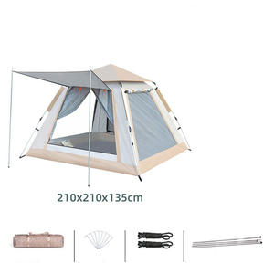 Xách tay dày vườn du lịch bãi biển câu cá bên đi bộ đường dài dã ngoại ngoài trời mưa gấp công viên hoàn toàn tự động cắm trại lều - Product Image 4