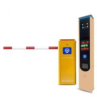 Barrière de parking logistique pour véhicules, châssis 30 kg, moteur servo 100 W, bras en fibre de carbone 3 m, portail de contrôle de circulation haute vitesse