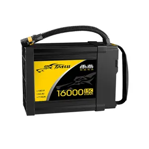 TATTU 16000mAh 44.4V 12S LiPO 25C FPV电池无人机配件无人机农业电池