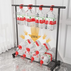 Giá Trưng Bày Quần Áo Đứng Trên Sàn Bằng Kim Loại Giá Treo Quần Áo Gia Dụng Có Ngăn Xếp Giày - Product Image 5