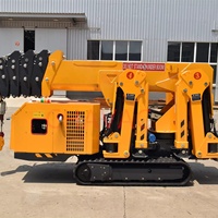 Grue araignée électrique, grue de levage portable, machine de construction, mini grue araignée à chenilles
