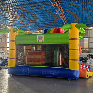 Combo Inflable <span class=keywords><strong>de</strong></span> Tobogán y Brincolín <span class=keywords><strong>con</strong></span> Diseño <span class=keywords><strong>de</strong></span> Boca <span class=keywords><strong>de</strong></span> León, Castillo Hinchable Popular <span class=keywords><strong>con</strong></span> Tobogán, Castillo Hinchable Comercial <span class=keywords><strong>con</strong></span> Diseño <span class=keywords><strong>de</strong></span> Animal Adorable - Product Image 4