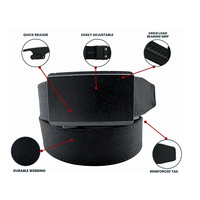 Ceinture tactique réglable pour homme, résistante à l'usure, durable, ceinture de sport réglable en nylon à cliquet, ceinture tactique