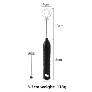Best-seller en plastique portable petit mousseur à café ménage électrique Portable oeuf fouetter et cuisine mélange outil à fouetter - Product Image 6