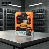 Kit d'outils de réparation portable et précis JAKEMY JM-8159 pour ordinateurs portables et téléphones mobiles, certifié CE, embouts en acier au chrome-vanadium, OEM/ODM