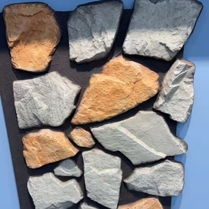 Polyurethane bọt thay thế hiện đại 3D mô hình thiết kế PU đá Đá Nhân Tạo trong nhà bên ngoài trang trí tường Bảng điều khiển - Product Image 4