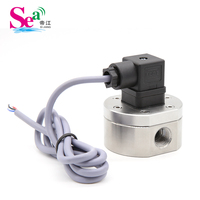 Medidor de Flujo de Combustible Diésel de Acero Inoxidable ZJ-HSM G3/8'', Medidor de Flujo de Líquido con Efecto Hall Electrónico, Medición de 40-800L/H
