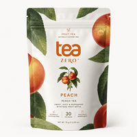 Sachets de thé pliables personnalisés biodégradables de qualité alimentaire certifiés BRC, en papier kraft, avec logo imprimé quadricolore, pour thé aux herbes et aux fruits