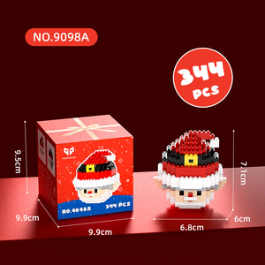Bộ Khối Xếp Hình Ông Già Noel Trang Trí Giáng Sinh Khối Xếp Hình Nhỏ Khối Xếp Hình Cho Trẻ Em Đồ Chơi Tự Làm Quà Tặng Giáng Sinh - Product Image 5
