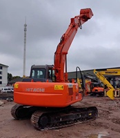 Excavatrice hydraulique d'occasion Hitachi Zx130 de 13 tonnes à prix avantageux, excavatrice compacte en bon état, excavatrice d'occasion à vendre