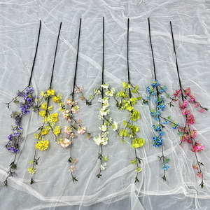 ดอกไม้ประดิษฐ์ Meiyu Craft ดอกวิลโลว์หิมะม้วนด้วยมือ ดอกไม้ผ้าไหม สำหรับตกแต่งงานแต่งงาน ตกแต่งบ้าน และอุปกรณ์ประกอบฉากถ่ายภาพ - Product Image 4