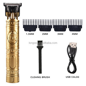 Tốt nhất có thể sạc lại không dây T9 tóc tông đơ an toàn-tính năng kim loại Râu Máy cạo râu cắt tóc tóc tông đơ cho nam giới RV ứng dụng - Product Image 6