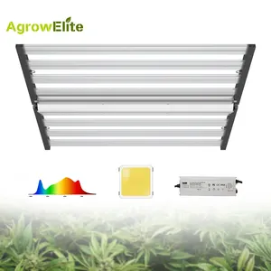 Agrow Elite CA US Thailand Full Spectrum Dimmable Heat Dissipation 640W~1500W Foldable Led Grow Light