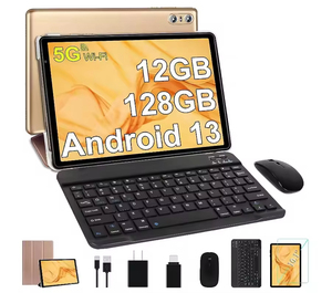 OEM 10.1 inch Android 13 máy tính bảng 12GB RAM + 128GB RAM GMS Google chứng nhận MTK Octa-core 800*1280 Độ phân giải GMS Google chứng nhận - Product Image 2