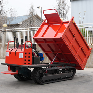 Dumper cingolato di alta qualità Mini trasportatore 2 Ton Euro 5 idraulico cingolato Dump Farm cingolato Dumper Mini trasportatore - Product Image 5