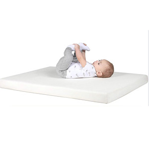 Colchón infantil personalizable para corralito, colchón para cuna, colchón híbrido de espuma viscoelástica - Product Image 1