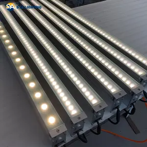 SYA-312 lampes linéaires encastrées au sol pour escalier extérieur 24W 36W lumière d'allée Led souterraine