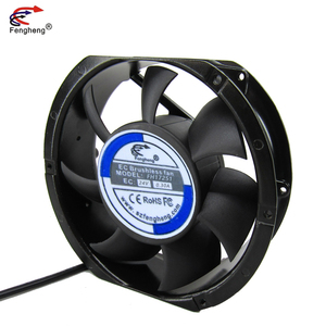Ventilador axial EC de alto rendimiento 12V 24V 48V 110V 220V 172x175x51mm 17251 ventilador de refrigeración con rodamiento de bolas de gran volumen de aire 172mm ventilador impermeable IP68 - Product Image 3