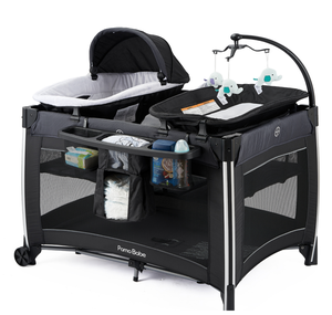 Corralito portátil, cuna, cama de Juego plegable, parque infantil para bebés y niños pequeños, cambiador para recién nacidos - Product Image 1