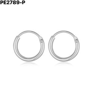 Pendientes de Aro de Moda 2.0*12, Modelo PE2789 para Mujer, Joyería de Alta Calidad - Product Image 1