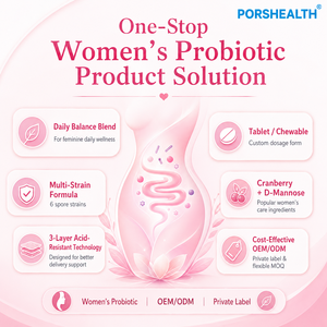 Capsules de probiotiques vaginaux pour femmes certifiées GMP OEM |   40 milliards d'UFC, soutien quotidien de la flore multi-souches - Product Image 3