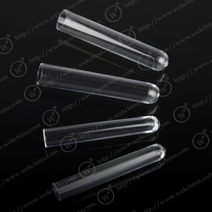 IN Disposable Ps <b>Plastic</b> Test <b>Tubes</b> 12*75mm 12*100mm For Lab Use W225 W226 - Product Image 2
