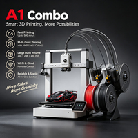 Imprimante 3D FDM Dual Gear A1 Combo internationale débloquée avec WiFi et logiciel à distance – Excellent rapport qualité-prix pour les impressions longues durée