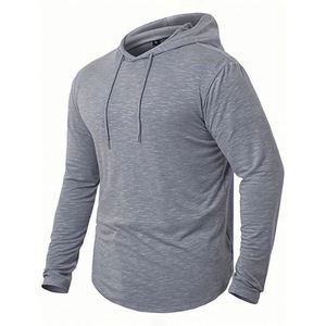 Fashion Trend Men's Hooded <b>Sweater</b> Jacket Outdoor Casual Clothing Printable Logo <b>Plus</b> <b>Size</b> Solid Hoodies - Product Image 3
