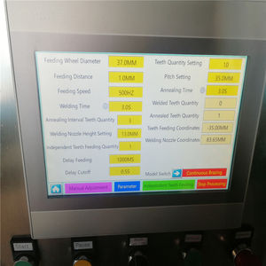 Haute fréquence Argon Arc Laser soudeuse CNC bois coupe ruban scie lame dents brasage Machine - Product Image 5