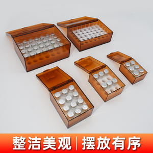 Carrito de Emergencia Médico a Prueba de Luz con Caja de Inyecciones y Bandeja para Polvos, Estuches de Almacenamiento de Pastillas de Primeros Auxilios Resistentes a Caídas - Product Image 3