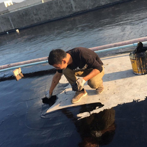 Membrane d'étanchéité liquide bitumineuse à séchage rapide, peinture anti-fissures pour sous-sol et toiture en béton - Product Image 6