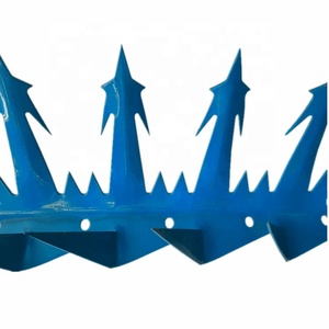 Pared picos o valla <span class=keywords><strong>de</strong></span> hierro púas es un tipo <span class=keywords><strong>de</strong></span> <span class=keywords><strong>alambre</strong></span> <span class=keywords><strong>de</strong></span> maquinilla <span class=keywords><strong>de</strong></span> afeitar se utiliza como seguridad pared Spike EE. UU. - Product Image 3