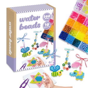 Juguetes Creativos de Cuentas Activadas por Agua, 10000 Piezas Multicolor, Paquete de Recarga de Cuentas Mágicas, Juguete de Bricolaje con Agua para Niños - Product Image 3