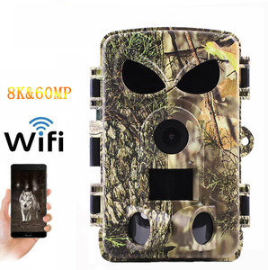 Nuova <span class=keywords><strong>Fototrappola</strong></span> da Caccia di Alta Qualità con Supporto <span class=keywords><strong>App</strong></span> WIFI 8K 60MP, Trappole Fotografiche <span class=keywords><strong>per</strong></span> Fauna Selvatica <span class=keywords><strong>per</strong></span> Sicurezza Esterna - Product Image 2