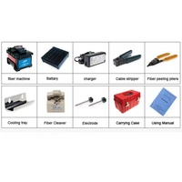Soudeuse Fibre Optique Professionnel DVP 740 Fusion Splicer Multi-langue Fonction Fibre Optique Câble Épissage Machine