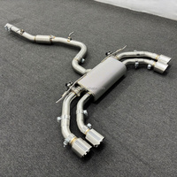 Tubo de Escape Deportivo de Alto Rendimiento Catback Apto para Volkswagen Tiguan R 2.0T