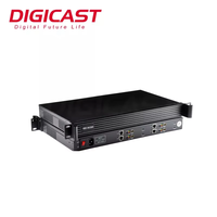 Codificador de Transmisión de Video Profesional DMB-8908 de 8 Canales, H.265 HEVC 1080P, Codificador de Transmisión HD a IP Independiente de 1U