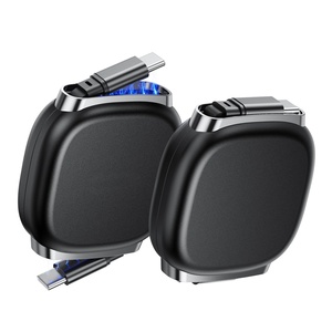 Câble de données rétractable Type-C vers Type-C 240W pour ordinateur et téléphone portable, longueur 1m, charge rapide et transfert de données - Product Image 2