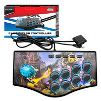 Manette de jeu USB pour PC, joystick d'arcade, contrôleur pour consoles de jeu PS3, PS2, Xbox 360